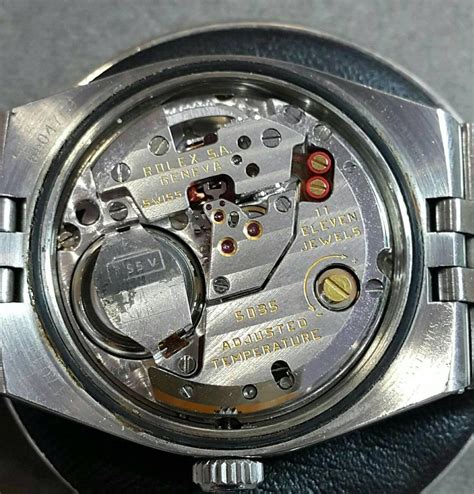rolex caliber 5035 battery replacement